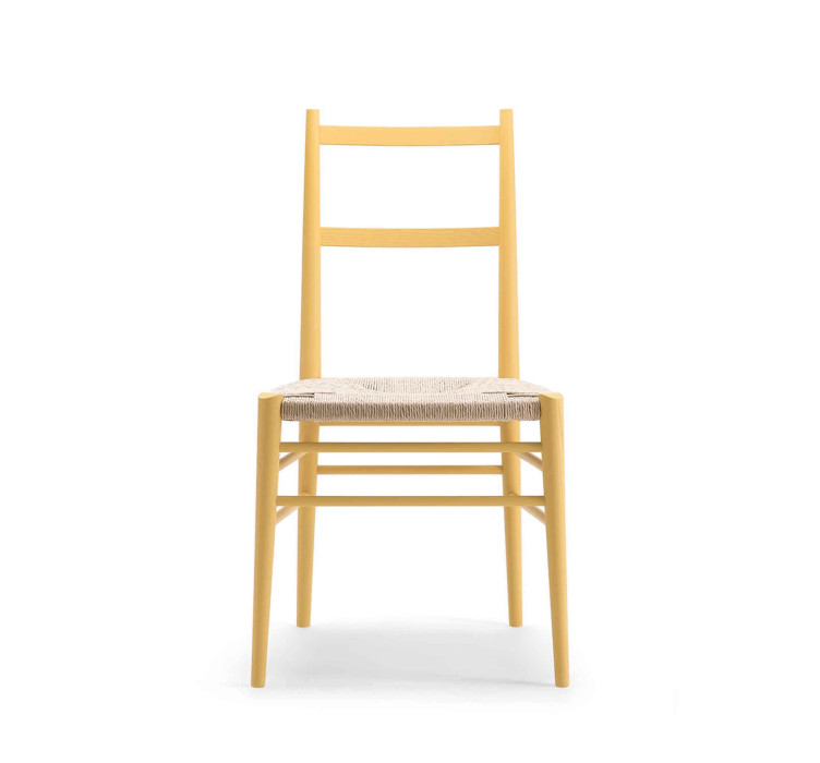 Стул Alpha 2523 Natural/Yellow (2523.140SE RAL1018)2
